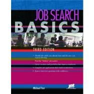 Job Search Basics, Third Edition by Farr, Michael, 9781593573133