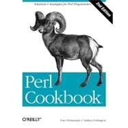Perl Cookbook by Christiansen, Tom, 9780596003135