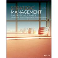 Strategic Management Concepts and Cases by Dyer, Jeffrey H.; Godfrey, Paul C.; Jensen, Robert J.; Bryce, David J., 9781119563136