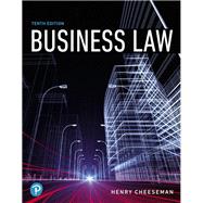 Business Law, Student Value Edition + 2019 MyLab Business Law with Pearson eText -- Access Card Package by Cheeseman, Henry R., 9780135983140