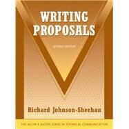 Writing Proposals by Johnson-Sheehan, Richard, 9780205583140