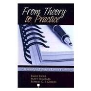 FROM THEORY TO PRACTICE: A MANUAL FOR EFFECTIVE LESSON PLANNING by GRAVES, EMILY, 9780757563140
