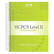 HCPCS Level II Professional 2025 by AMA, 9781640163140