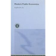 Modern Public Economics by Jha; Raghbendra, 9780415143141