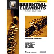 Essential Elements 2000: Book 1 (Clarinet) by Hal Leonard Corp., 9780634003141