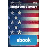 Advanced Placement United States History 2020 Student Edition Bundle (Softcover Plus Ebook) by AMSCO, 9781531153144