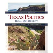 Texas Politics 2015-2016 (with MindTap Political Science, 1 term (6 months) Printed Access Card) by Newell, Charldean; Prindle, David F.; Riddlesperger, James, 9781285853147