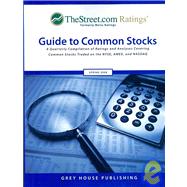 TheStreet.com Ratings' Guide to Common Stocks, Spring 2008 by Mars-Proietti, Laura, 9781592373147
