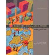 Business Communication: Building Critical Skills by Locker, Kitty; Kaczmarek, Stephen, 9780073403151