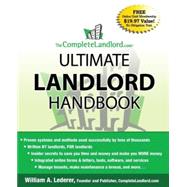 The CompleteLandlord.com Ultimate Landlord Handbook by Lederer, William A., 9780470323151