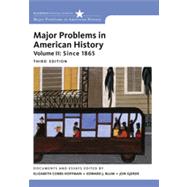 Major Problems in American History, Volume II by Cobbs, Elizabeth; Blum, Edward; Gjerde, Jon, 9781111343163