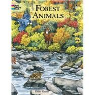 Forest Animals Coloring Book by Gaspas, Dianne, 9780486413167