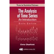 The Analysis of Time Series: An Introduction, Sixth Edition by Chatfield; Chris, 9781584883173