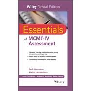 Essentials of MCMI-IV Assessment [Rental Edition] by Grossman, Seth D.; Amendolace, Blaise, 9781119623175