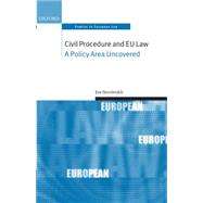 Civil Procedure and EU Law A Policy Area Uncovered by Storskrubb, Eva, 9780199533176