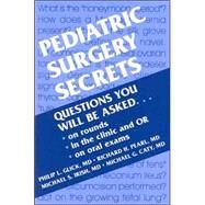 Pediatric Surgery Secrets A Hanley & Belfus Publication by Glick, Philip L.; Irish, Michael; Caty, Michael; Pearl, Richard, 9781560533177
