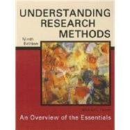 Understanding Research Methods: An Overview of the Essentials by Patten, Mildred L., 9781936523177