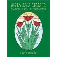 Arts and Crafts Stained Glass Pattern Book by Relei, Carolyn, 9780486423180
