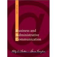 Business and Administrative Communication by Locker, Kitty; Kienzler, Donna, 9780073403182
