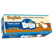 English Flash Cards: Grammar - Vocabulary - Misspelled Words by BarCharts Inc, 9781423203186