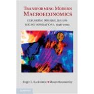 Transforming Modern Macroeconomics by Backhouse, Roger E.; Boianovsky, Mauro, 9781107023192