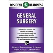 Resident Readiness General Surgery by Klamen, Debra; George, Brian; Harken, Alden; DaRosa, Debra, 9780071773195