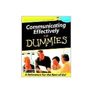 Communicating Effectively For Dummies by Brounstein, Marty, 9780764553196