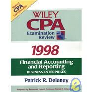 Wiley Cpa Examination Review 1998 by Delaney, Patrick R., 9780471193197