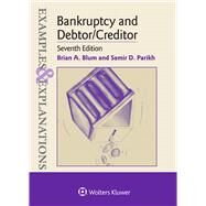 Examples & Explanations for Bankruptcy and Debtor/Creditor by Blum, Brian A.; Parikh, Samir D., 9781454883203
