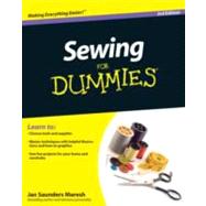 Sewing For Dummies by Saunders Maresh, Jan, 9780470623206