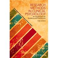 Research Methods in Clinical Psychology by Barker, Chris; Pistrang, Nancy; Elliott, Robert, 9781118773208