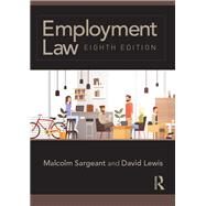 Employment Law by Sargeant, Malcolm; Lewis, David, 9781138703209