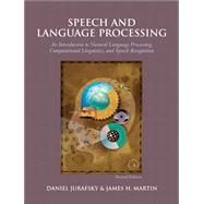 Speech and Language Processing by Jurafsky, Daniel; Martin, James H., 9780131873216