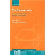 The European Voter by Thomassen, Jacques, 9780199273218