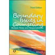 Boundary Issues in Counseling by Herlihy, Barbara; Corey, Gerald, 9781556203220