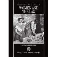 Women and the Law by Fredman, Sandra, 9780198763222