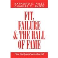 Fit, Failure & the Hall of Fame by Snow, Charles C.; Miles, Raymond E., 9780743233224