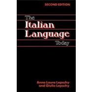 Italian Language Today by Lepschy, Anne L., 9780941533225