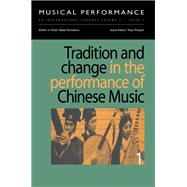 Tradition & Change Performance by Tsao, 9781138453227