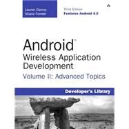 Android Wireless Application Development by Darcey, Lauren; Conder, Shane, 9781502763228