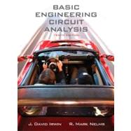 Basic Engineering Circuit Analysis, 10th Edition by J. David Irwin (Auburn University); Robert M. Nelms (Auburn University), 9780470633229