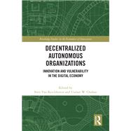Decentralized Autonomous Organizations by Van Kerckhoven, Sven, 9781032583235