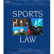 Sports Law by Epstein, Adam, 9780766823242