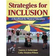 Strategies for Inclusion,Lieberman, Lauren J.;...,9780736003247