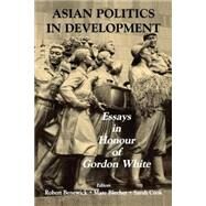 Asian Politics in Development: Essays in Honour of Gordon White by Benewick,Robert, 9780714683249