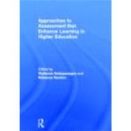 Approaches to Assessment that Enhance Learning in Higher Education by Hatzipanagos; Stylianos, 9780415693257