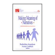 Making Meaning of Narratives by Ruthellen Josselson, 9780761903260