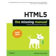 HTML5 by MacDonald, Matthew, 9781449363260