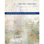 Essentials of Statistics for the Behavioral Sciences by Nolan, Susan A.; Heinzen, Thomas, 9781429223263