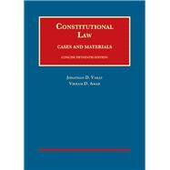 Constitutional Law, Cases and Materials, Concise by Varat, Jonathan D.; Amar, Vikram D., 9781634603263